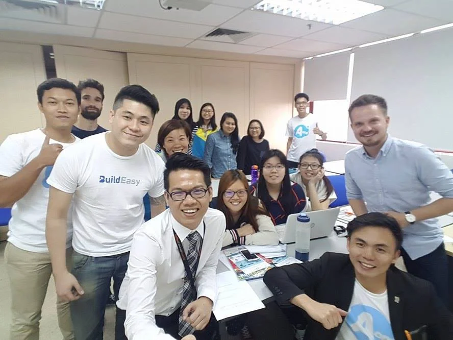 A wefie after the workshop at Raffles University Iskandar