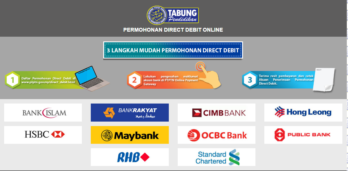 Online payment ptptn LAMAN UTAMA