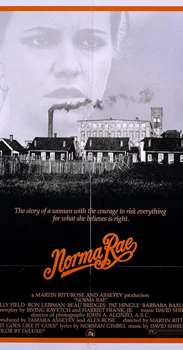 norma rae movie film poster union rights revolution