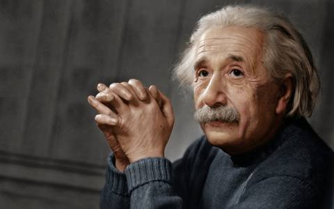 Albert Einstein.