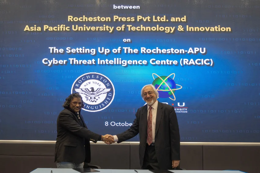 The partnership between Rocheston Pte Ltd and Asia Pacific University of Technology & Innovation (APU)