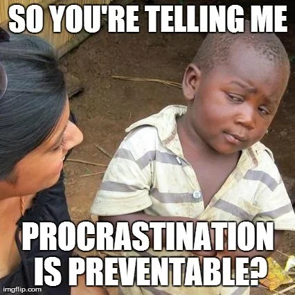 procrastination