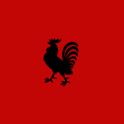 2022 Chinese New Year rooster.
