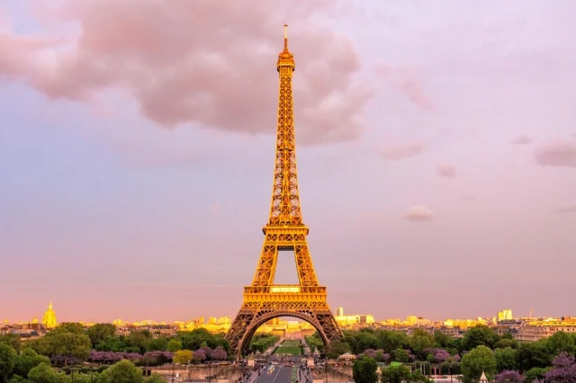 Eiffel Tower in France.
