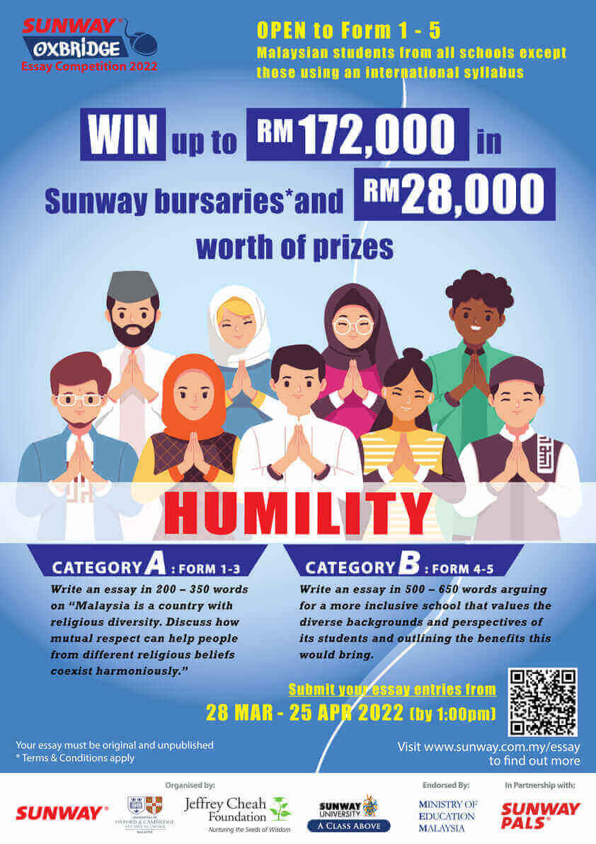 sunway essay competition 2022 results