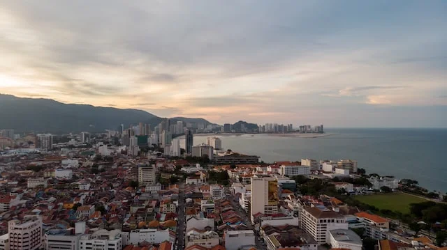 View of Penang Island.